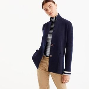 SET OF 2 - J. Crew Sweater Blazers (Set of 2 - Navy and Charcoal) Size S